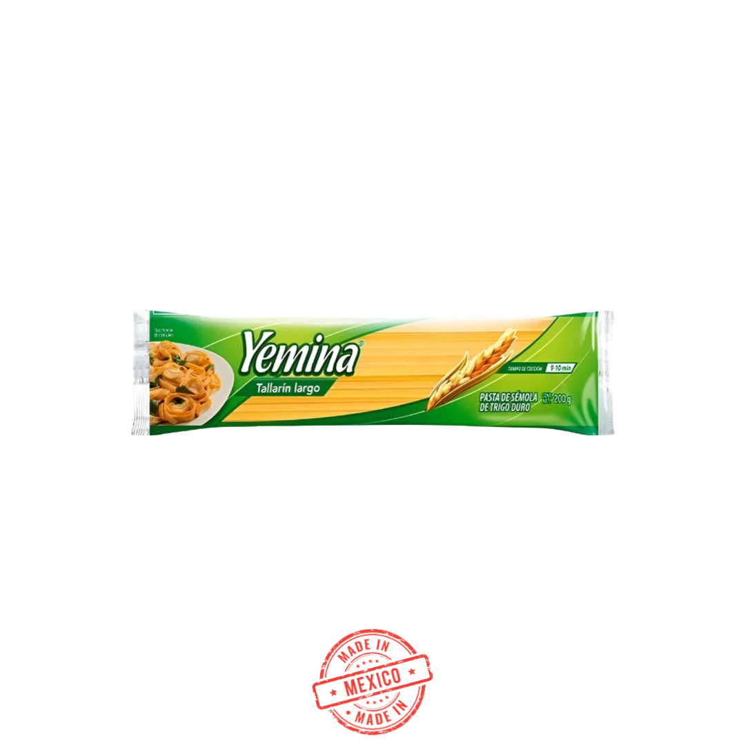 Pasta Fideo Tallarin Largo Yemina 200g