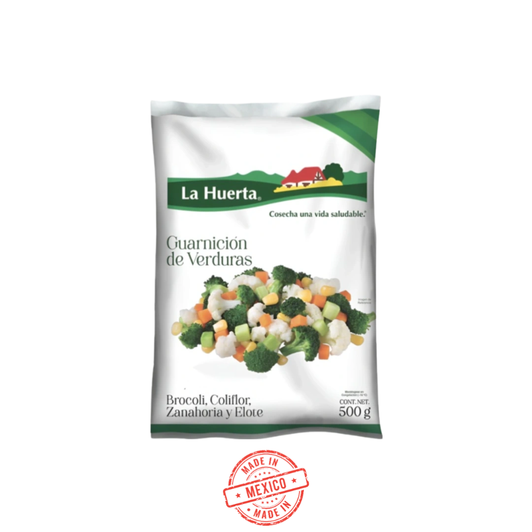 Guarnición de Verduras La Huerta 500g