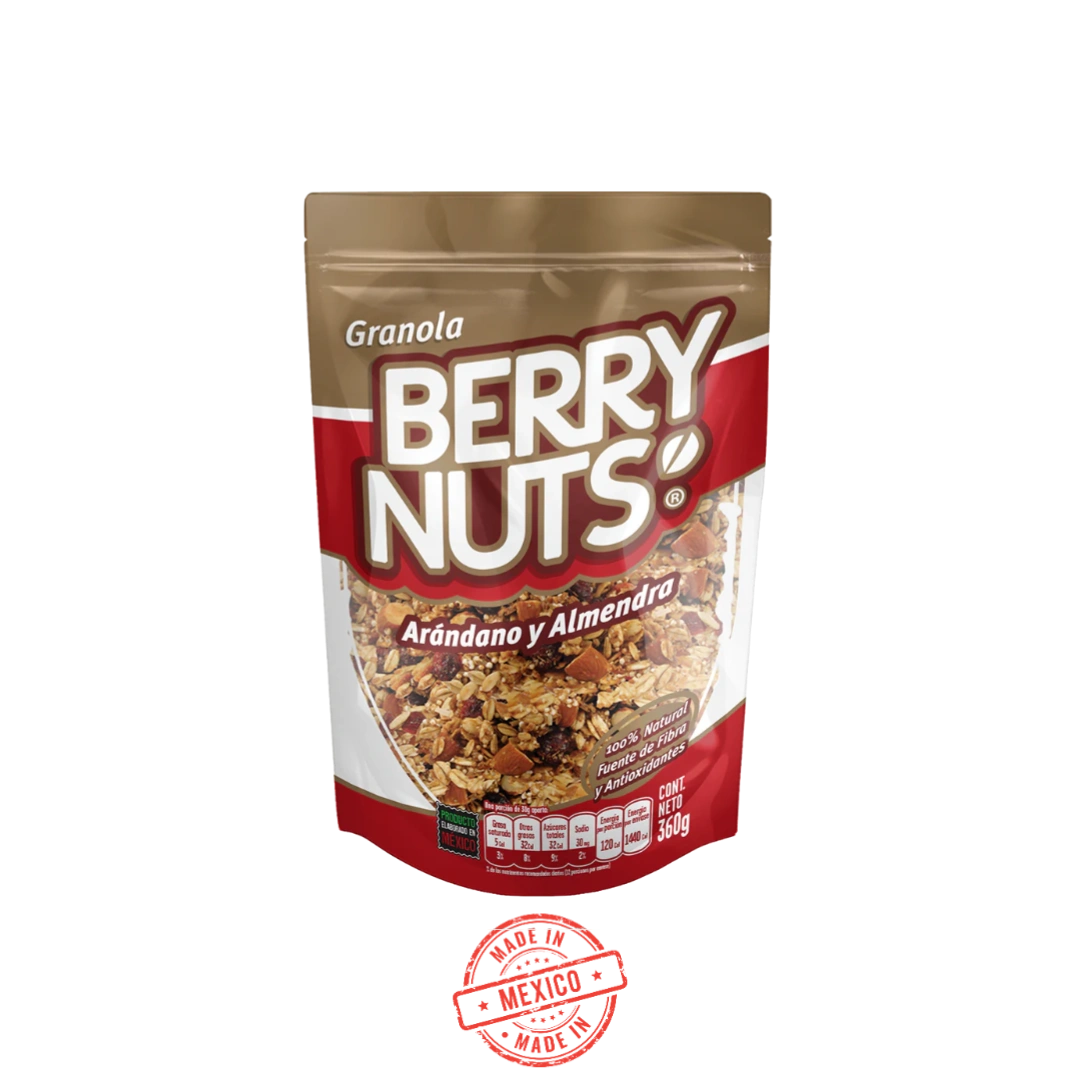 Granola con Arandano y Almendra Berry Nuts 360g