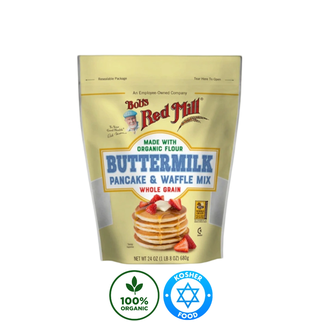 Harina Orgánica para Hotcakes Buttermilk Bob's Red Mill 680g