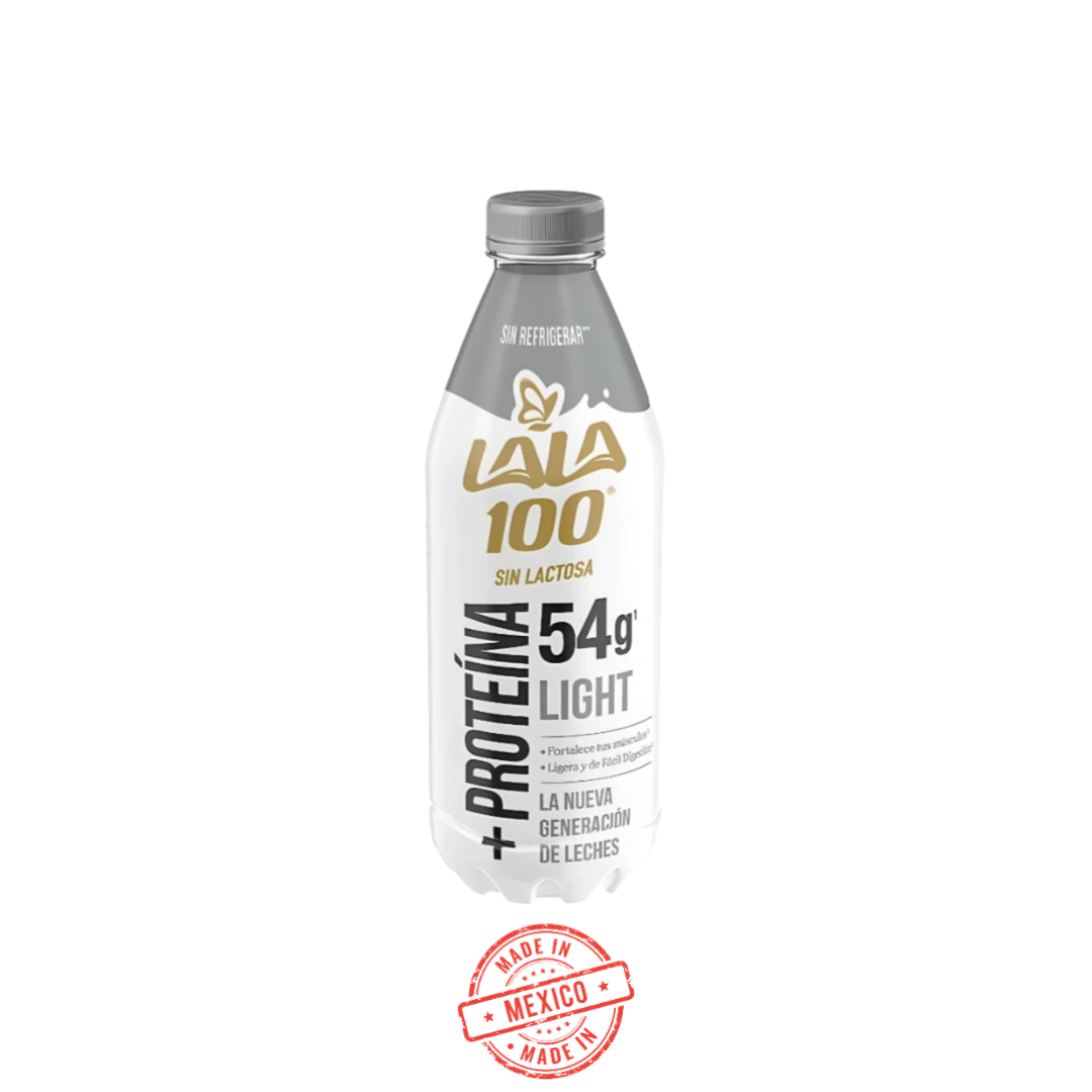 Leche 100 Sin Lactosa Proteína Light Lala 1L