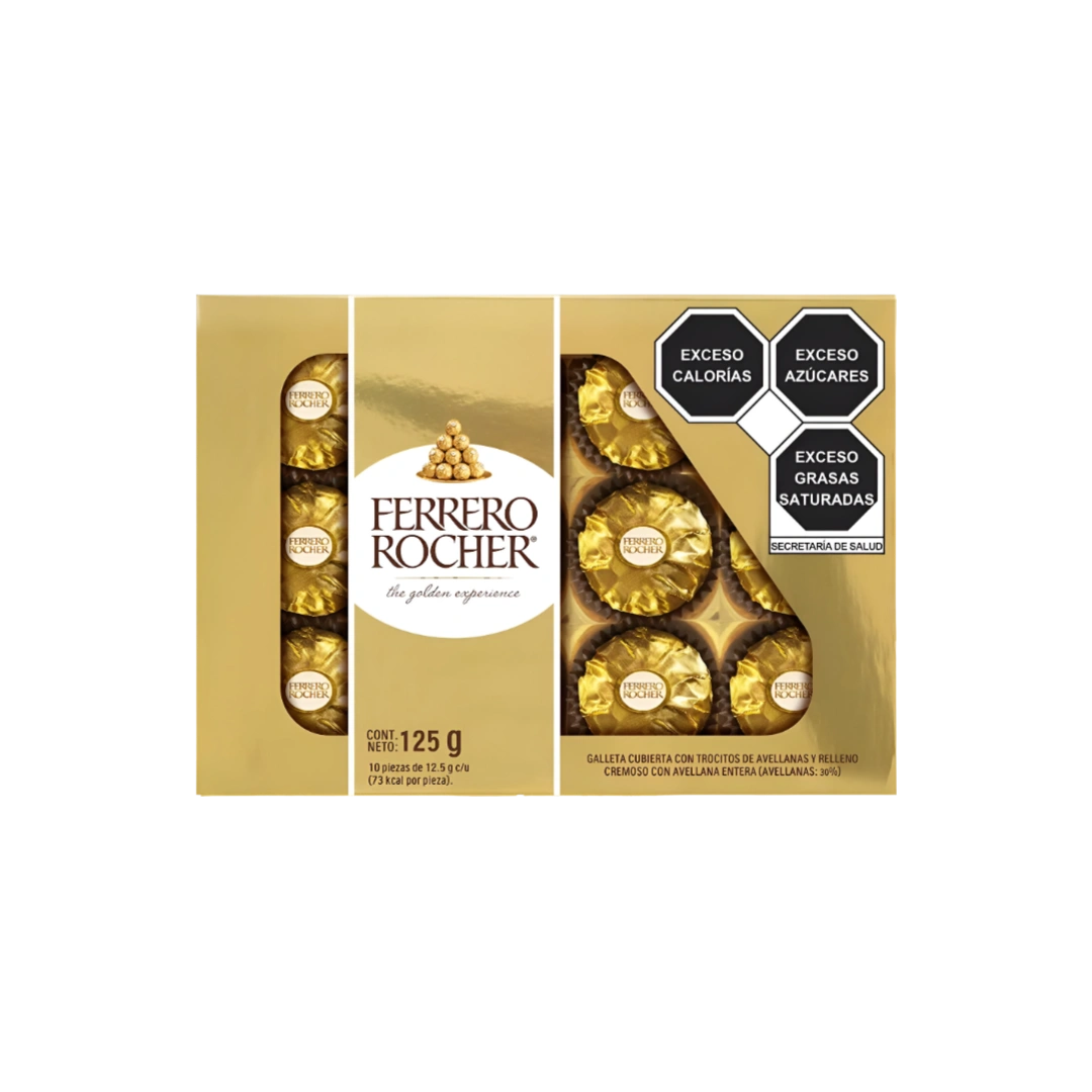 Chocolates Ferrero Rocher 10 Pzas