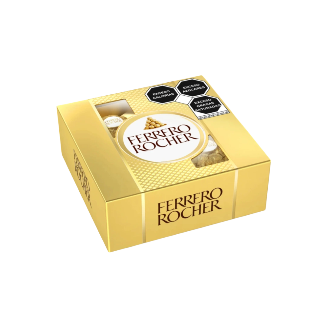 Chocolates Ferrero Rocher 4 Pzas