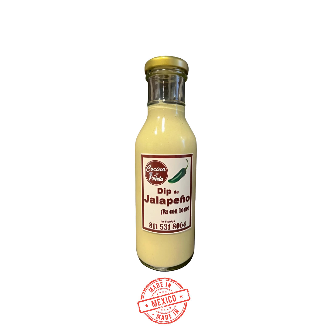 Dip de Jalapeño Cocina de la Prieta 350ml