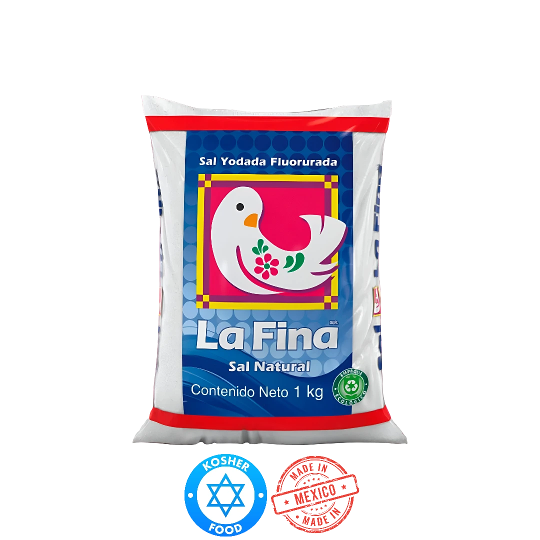 Sal Yodada Fluorurada La Fina 1kg