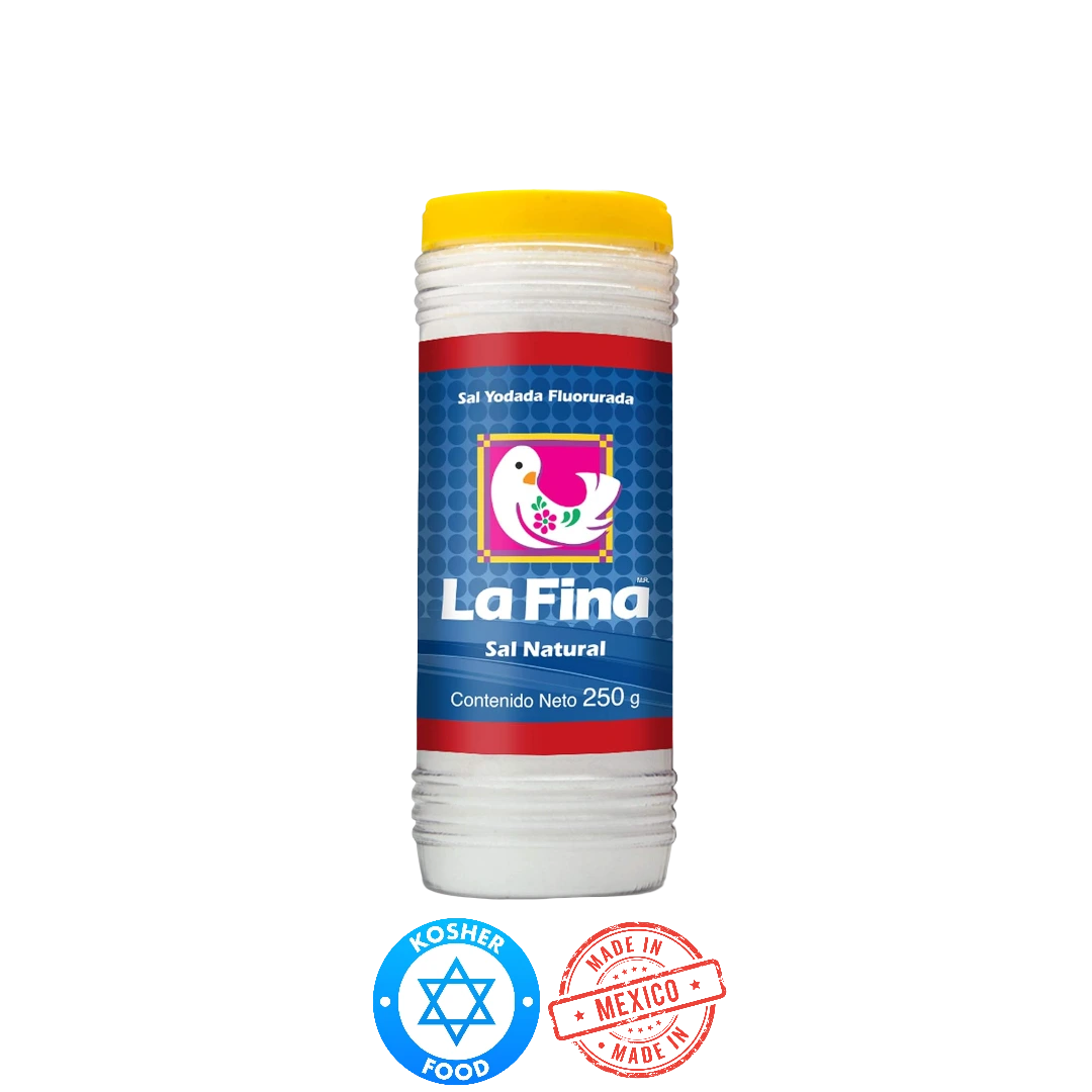 Sal Yodada Fluorurada La Fina 250g