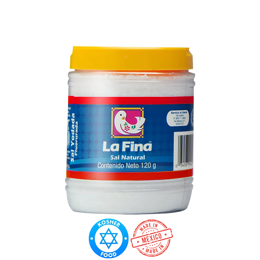 Sal Yodada Fluorurada La Fina 120g