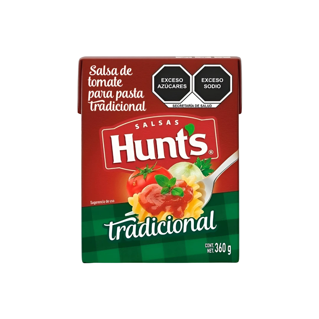 Salsa para Pasta de Tomate Tradicional Hunts 360g