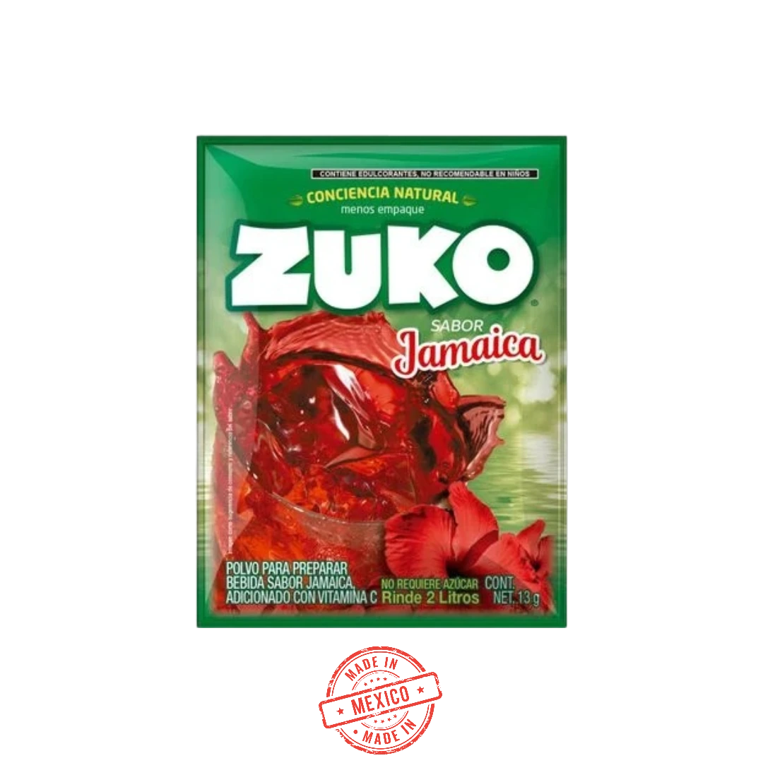 Saborizante de Agua sabor Jamaica Zuko 13g