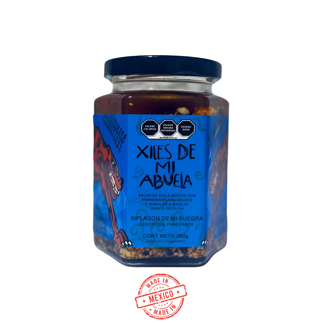 Chile Morita con Arándanos Xiles de Mi Abuela 280g