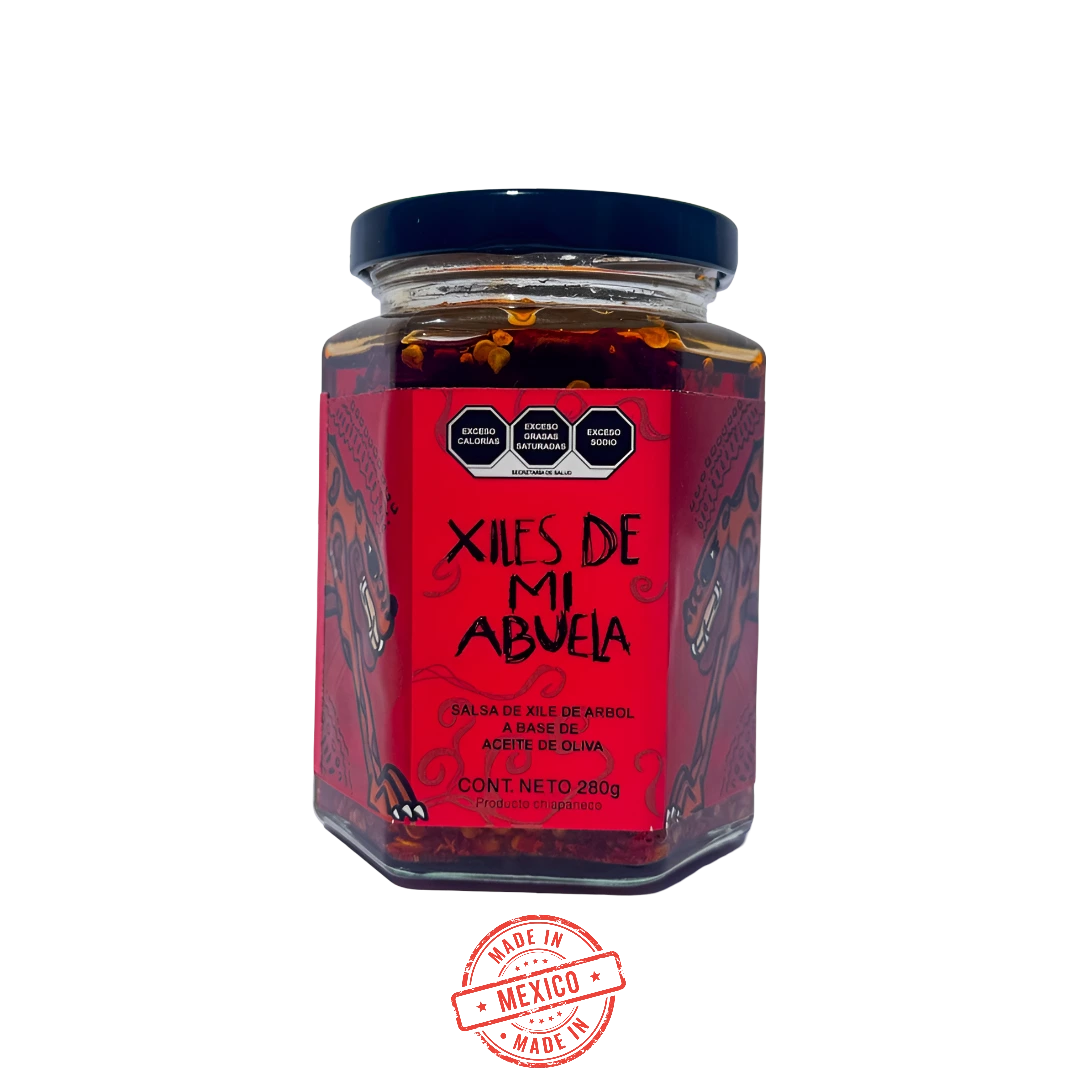 Salsa Chile de Árbol Xiles de Mi Abuela 280g