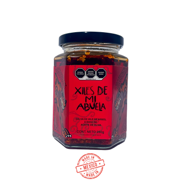 Salsa Chile de Árbol Xiles de Mi Abuela 280g