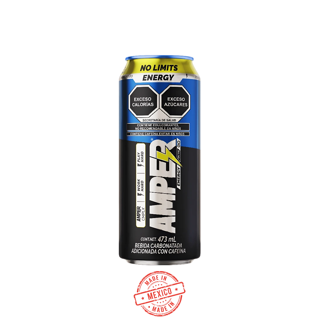 Bebida Energizante Amper Original 473ml
