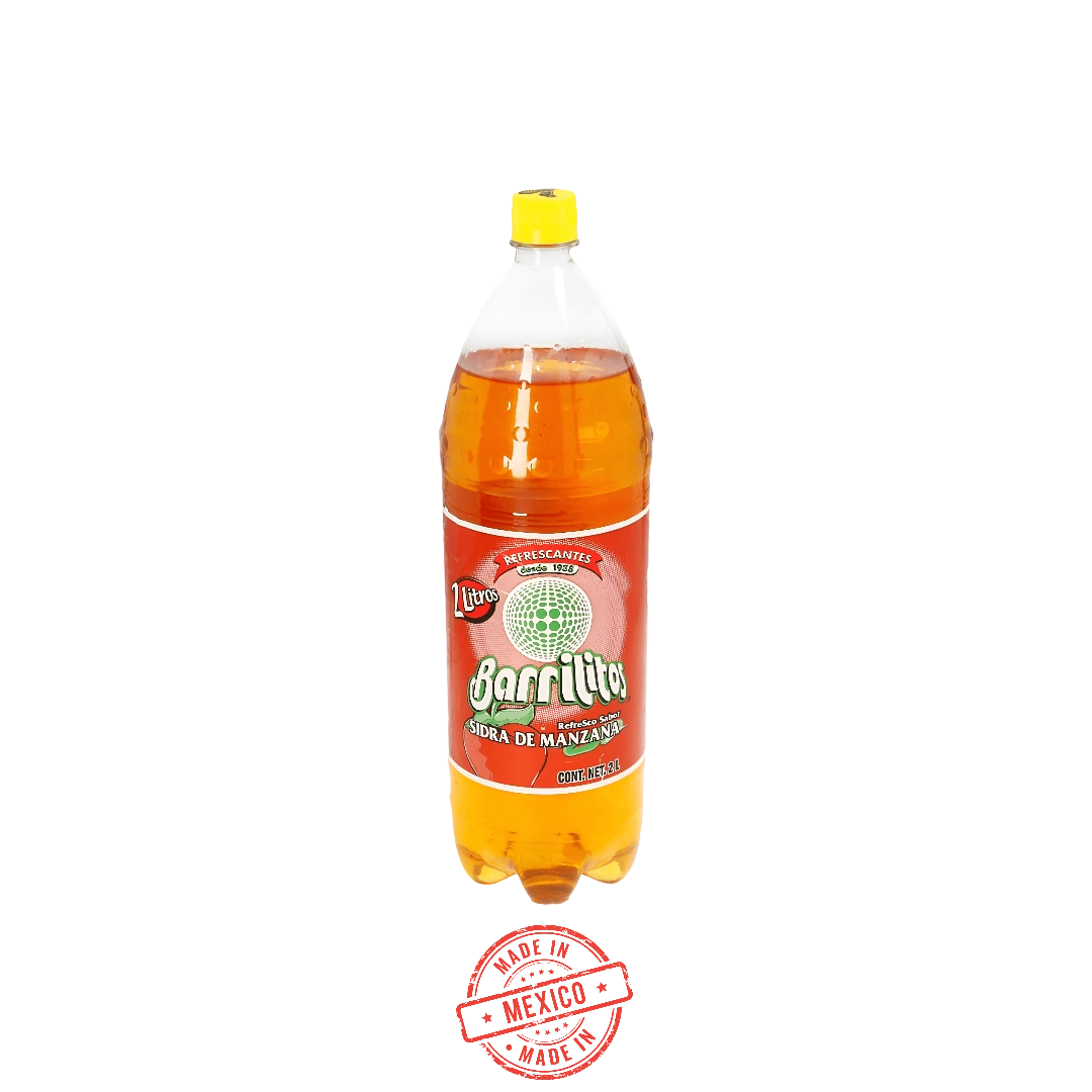 Refresco de Sidra de Manzana Barrilitos 2L