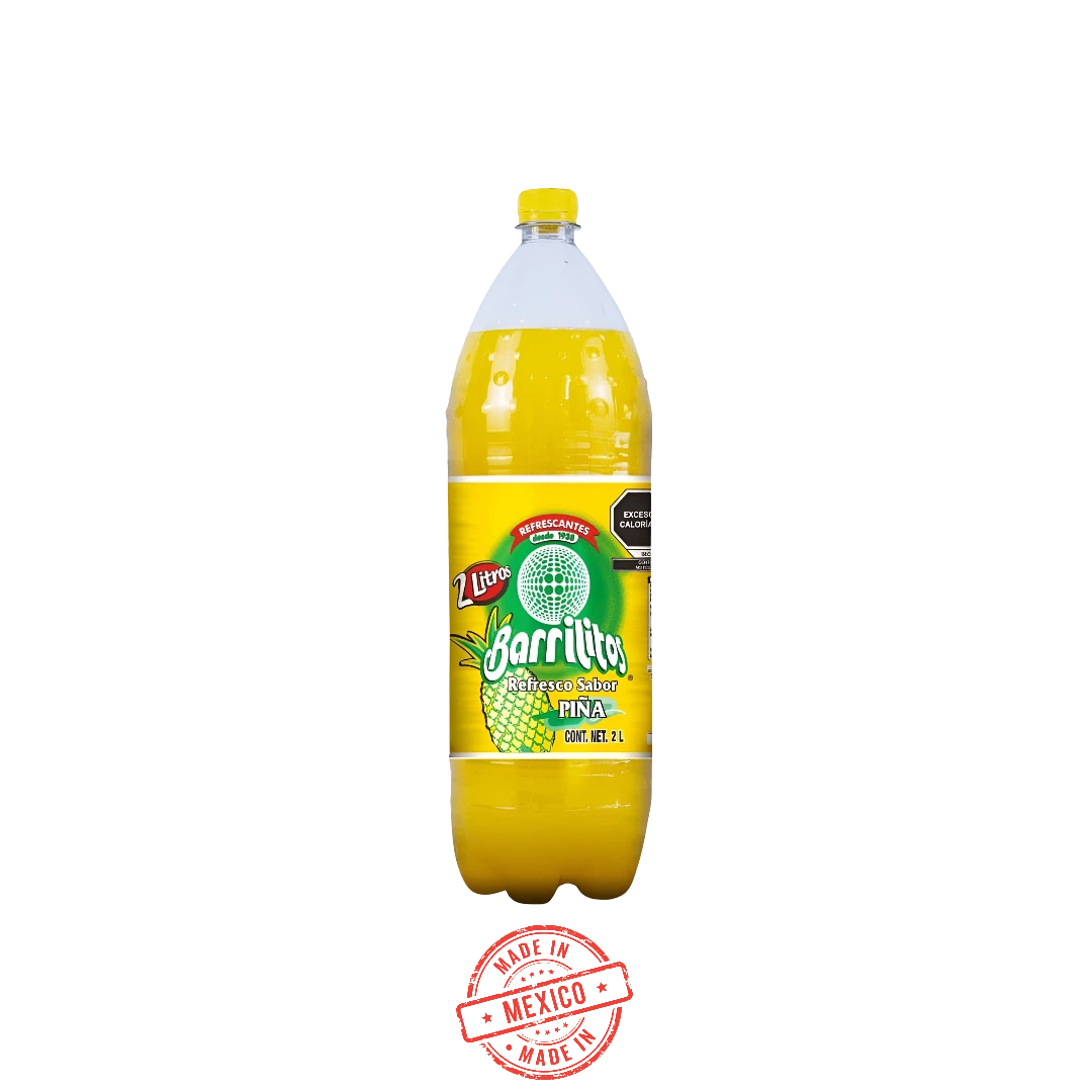 Refresco de Piña Barrilitos 2L