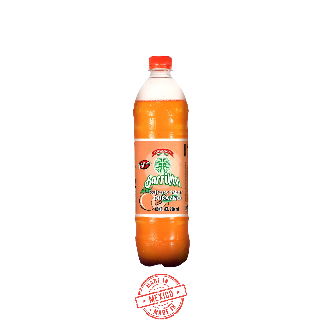 Refresco de Durazno Barrilitos 750ml