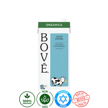 Leche Entera Orgánica Bové 1L