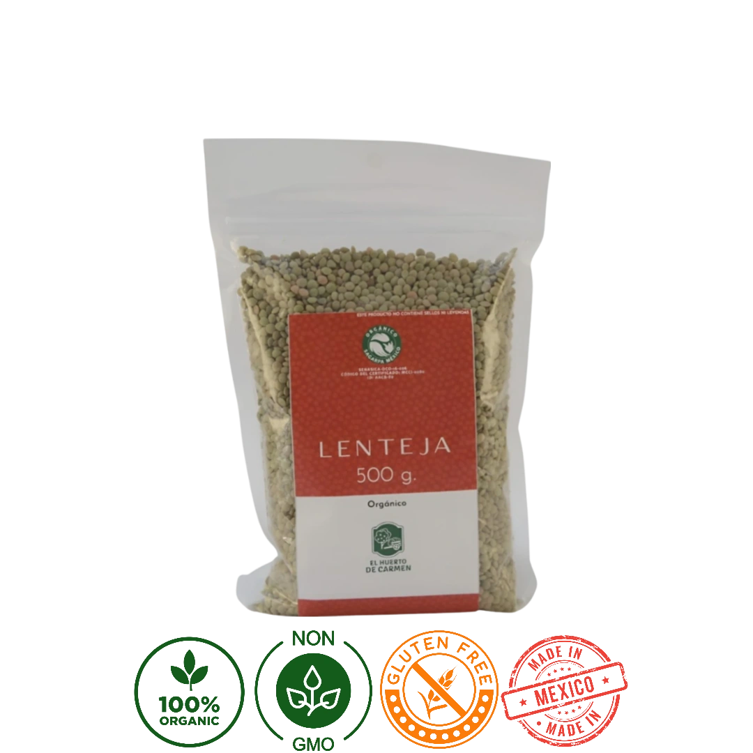 Lentejas Orgánicas El Huerto de Carmen 500g