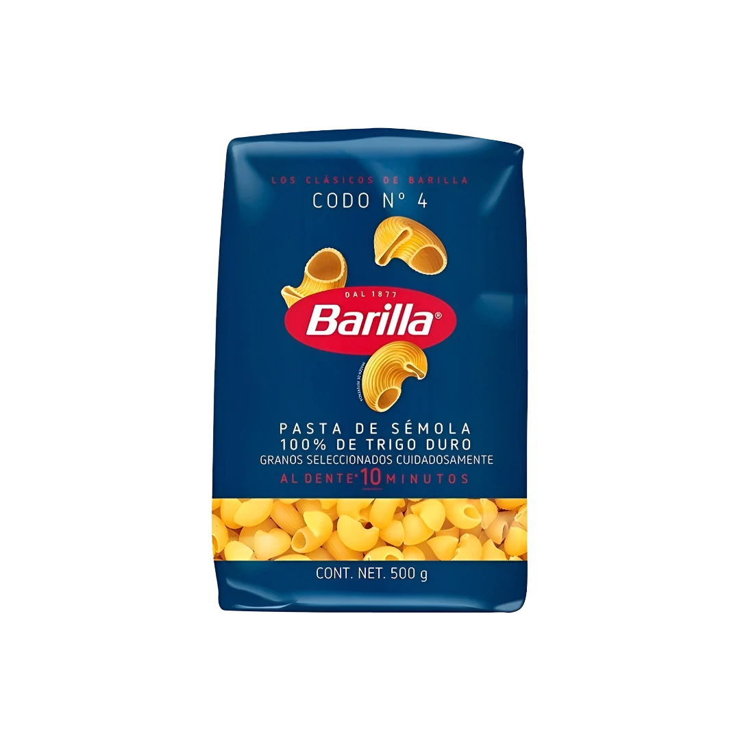 Pasta Codo N4 Barilla 500g
