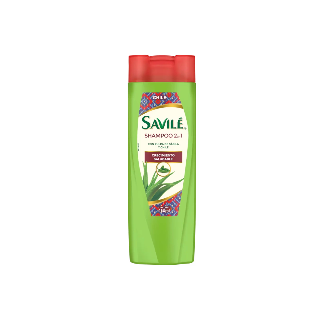 Shampoo Crecimiento 2-en-1 Savile 180ml