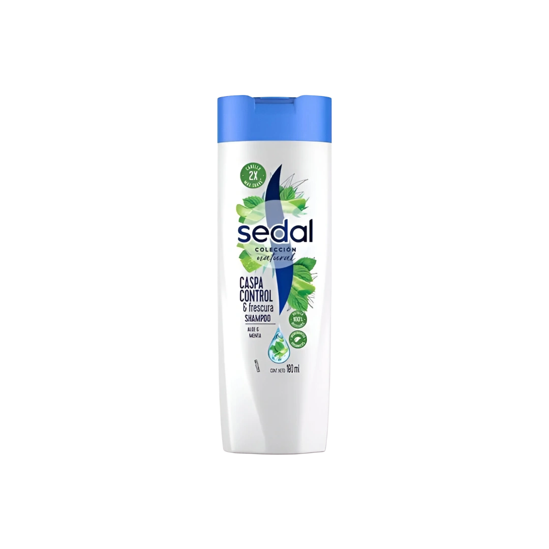Shampoo Aloe y Menta Sedal 180ml