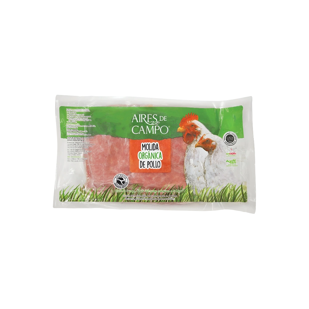 Molida de Pollo Orgánica Aires de Campo 1kg