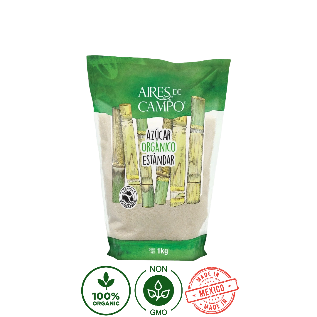 Azúcar Orgánica Estandar Aires de Campo 1kg