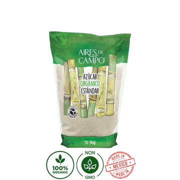 Azúcar Orgánica Estandar Aires de Campo 1kg