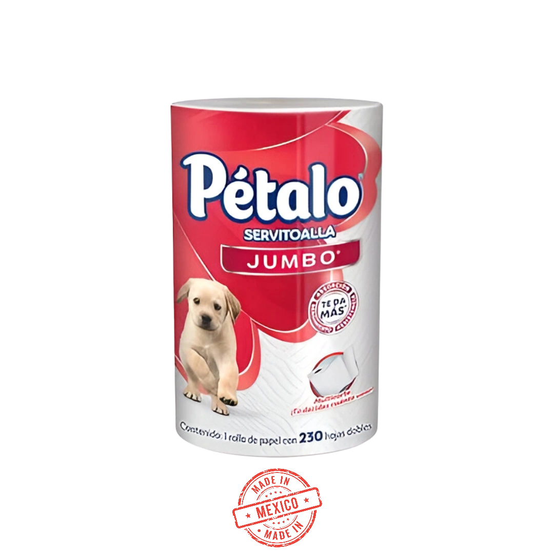 Servitoallas Pétalo Jumbo 230 Hojas 1 Rollo