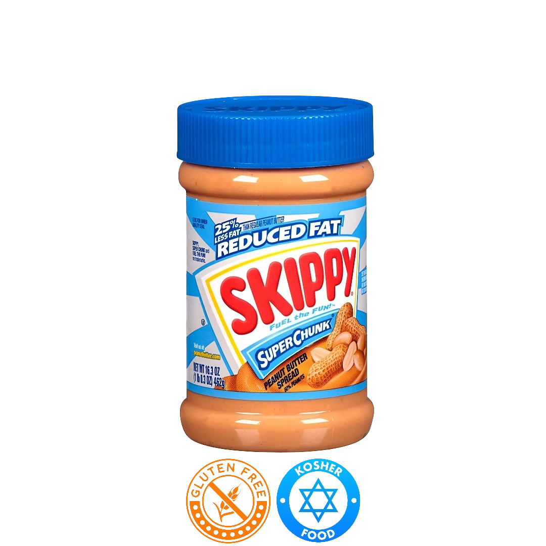 Crema de Cacahuate Super Chunk Reduced Fat Skippy 462g