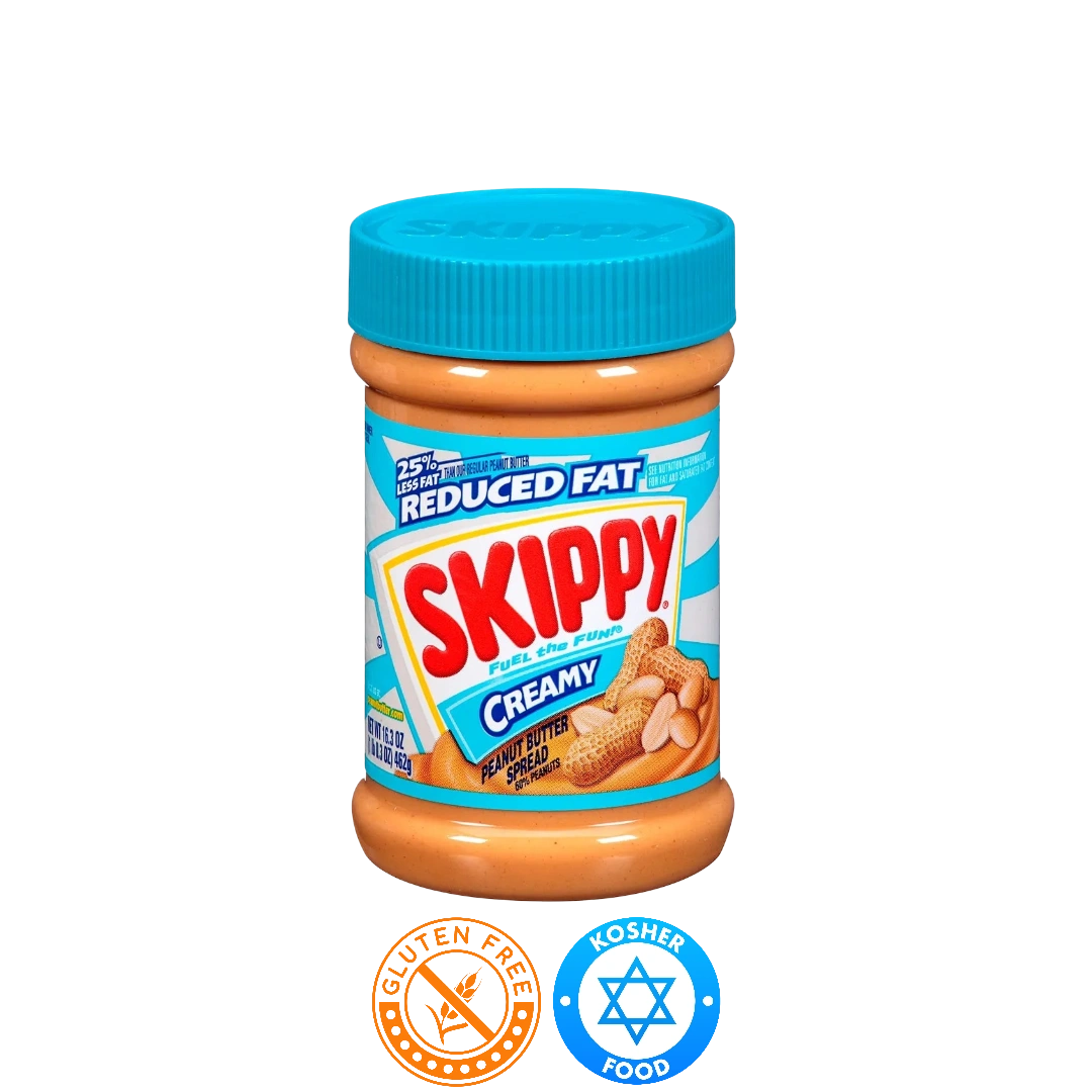 Crema de Cacahuate Cremosa Reducida en Grasa Skippy 462g