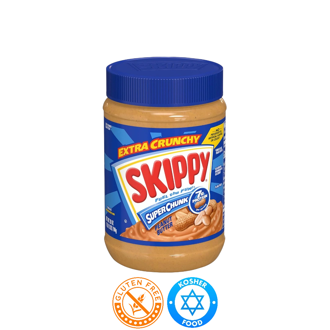 Crema de Cacahuate Extra Crujiente Superchunk Skippy 794g