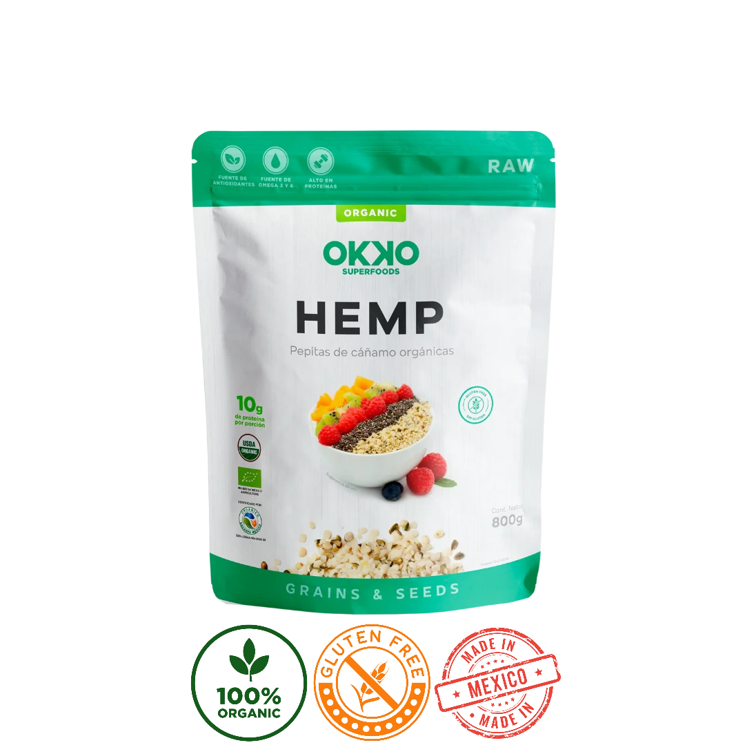 Semillas de Hemp Orgánicas Okko 800g
