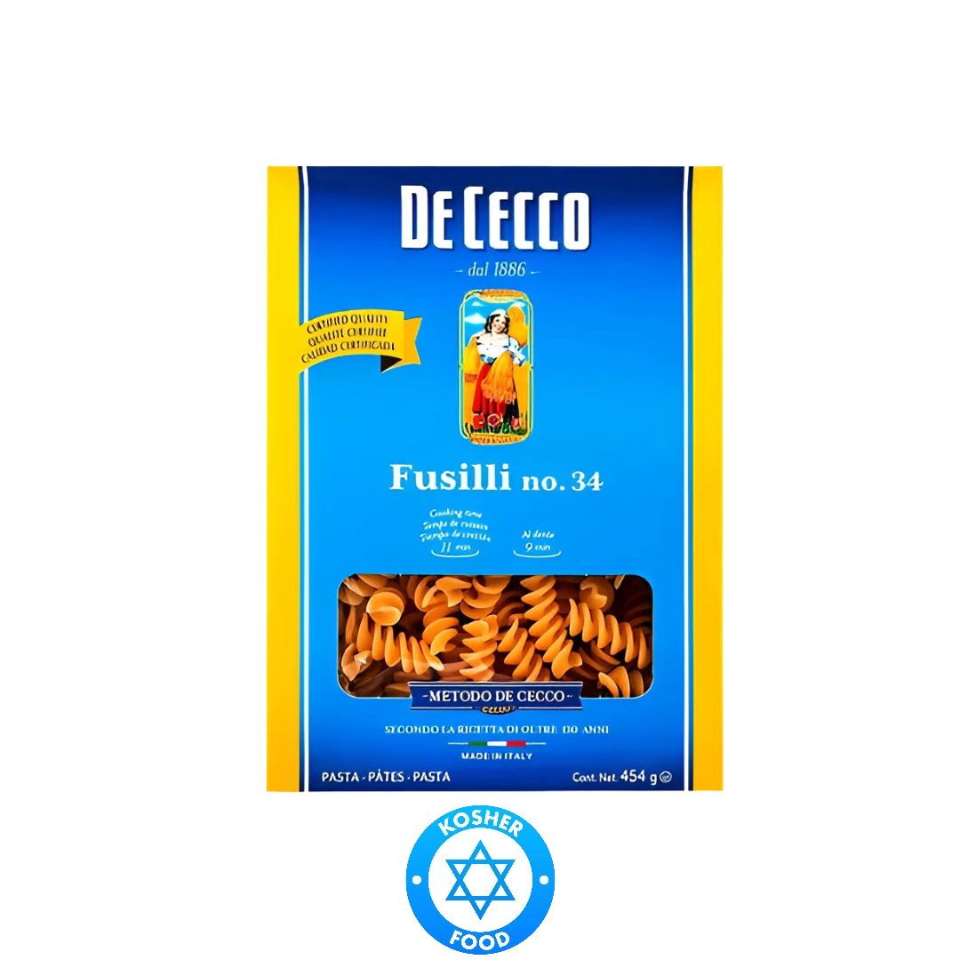 Pasta Fusilli De Cecco No. 34 500g