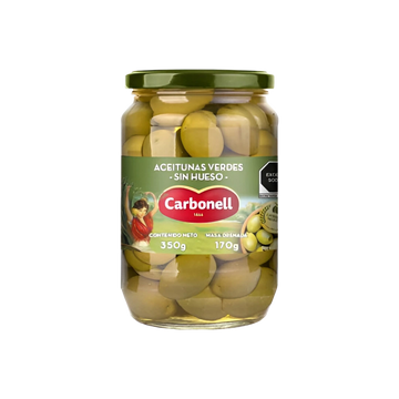 Aceitunas sin Hueso Carbonell 340g