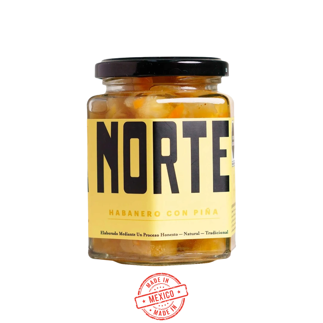 Salsa Habanero con Piña Norte 270g