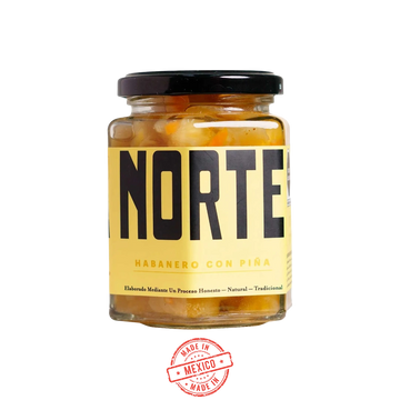 Salsa Habanero con Piña Norte 270g