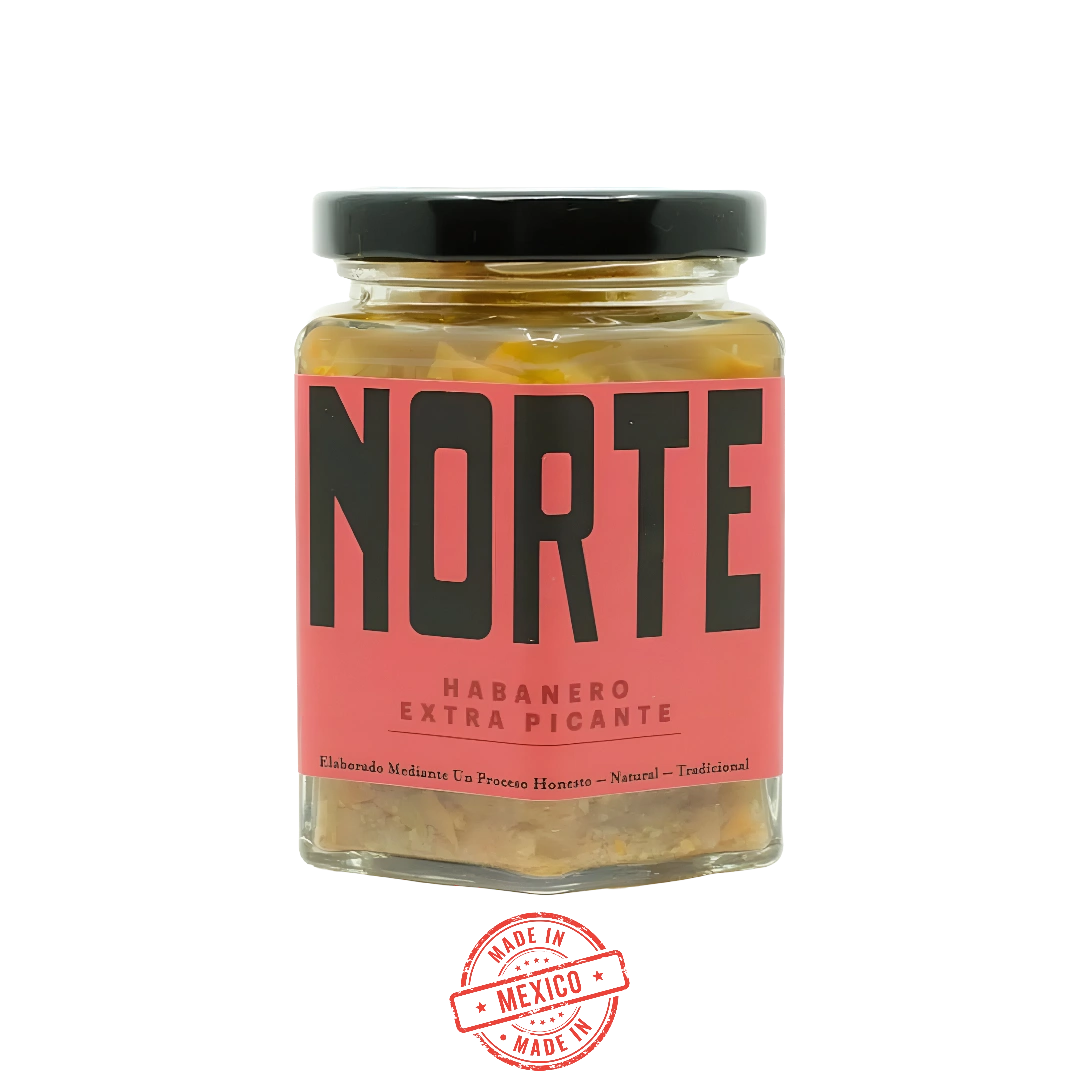 Salsa Extra Picante Habanero Norte 270g