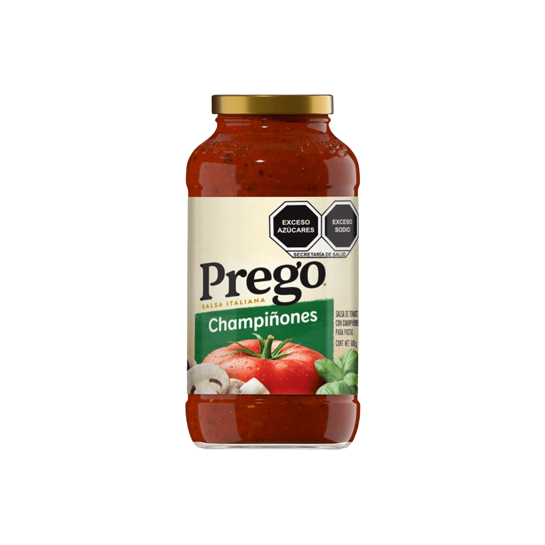 Salsa para Pasta con Champiñones Prego 680g