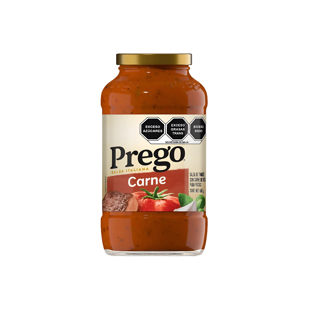 Salsa para Pasta con Carne Prego 680g