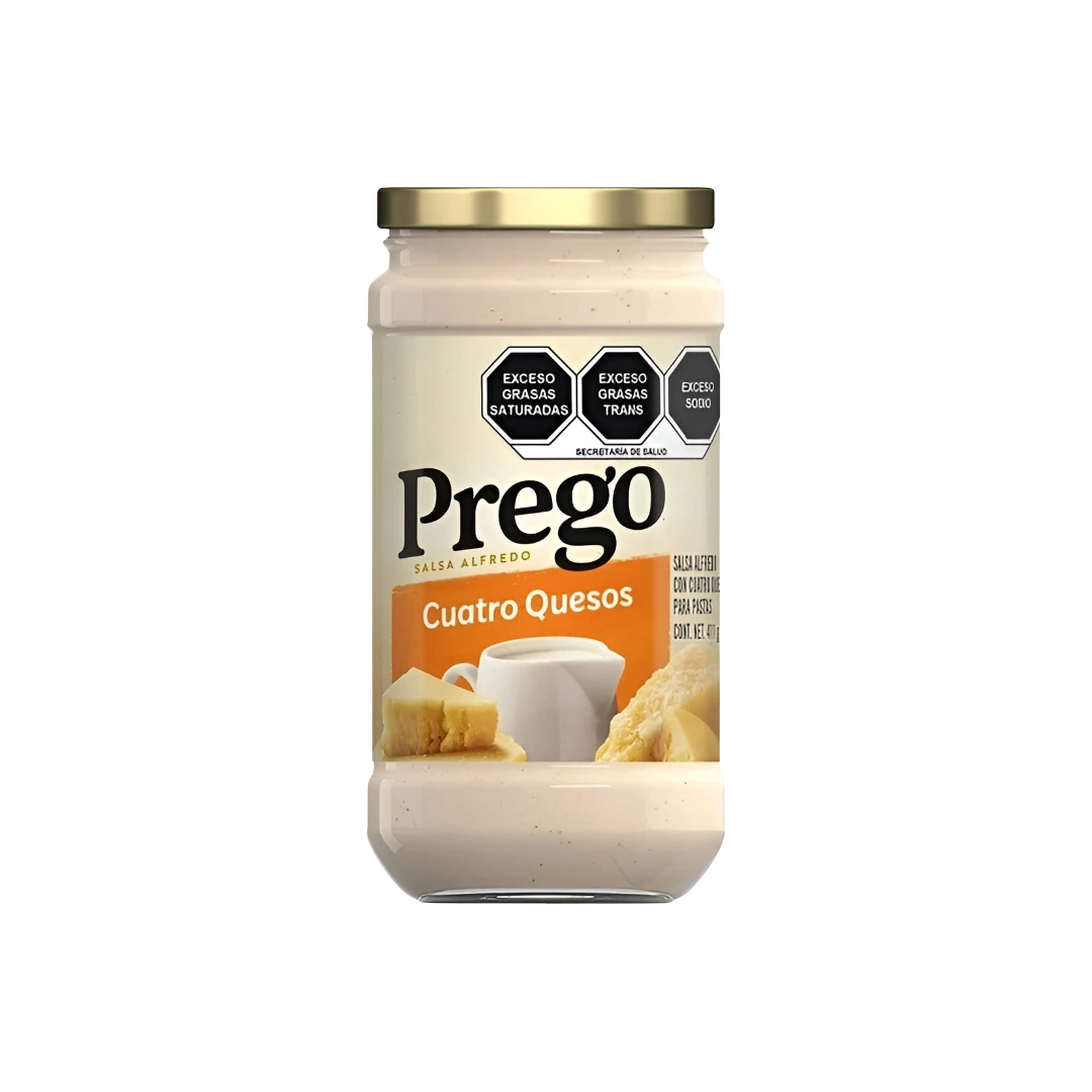 Salsa 4 Quesos Prego 411g