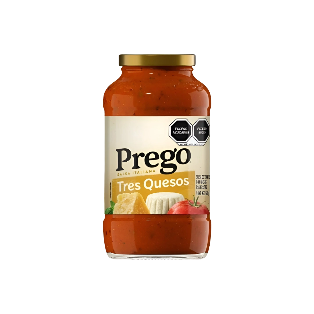 Salsa Tres Quesos Prego 680g