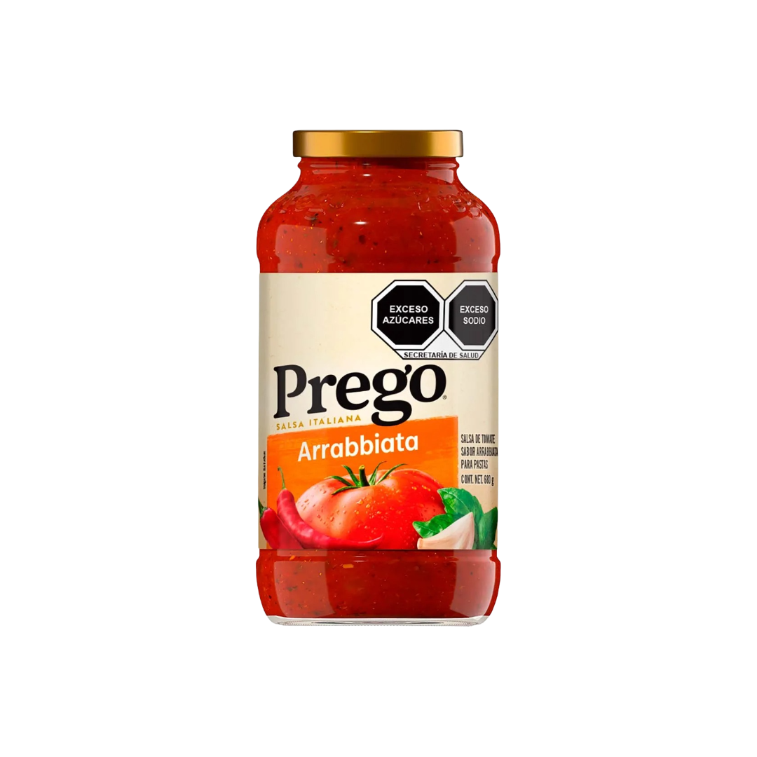 Salsa Tomate Arrabiata Prego 680g