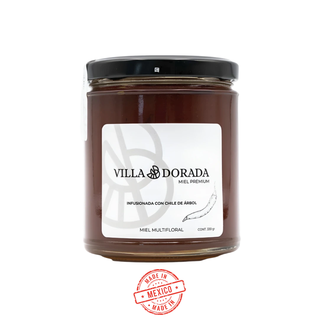 Miel Infusión Chile de Árbol Villa Dorada 330g