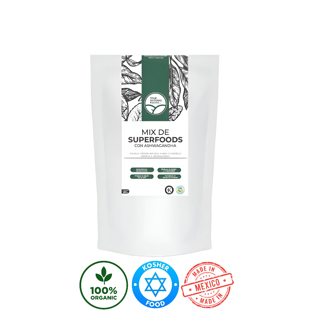 Mix de Superfoods con Ashwagandha True Natural Foods 250g