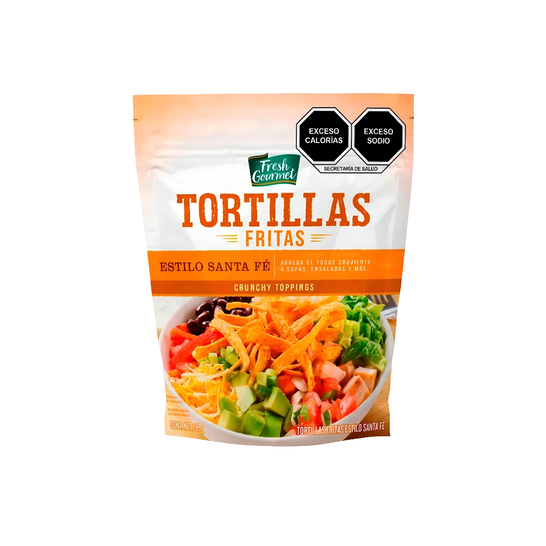 Tortillas Fritas Estilo Santa Fé Fresh Gourmet 99g