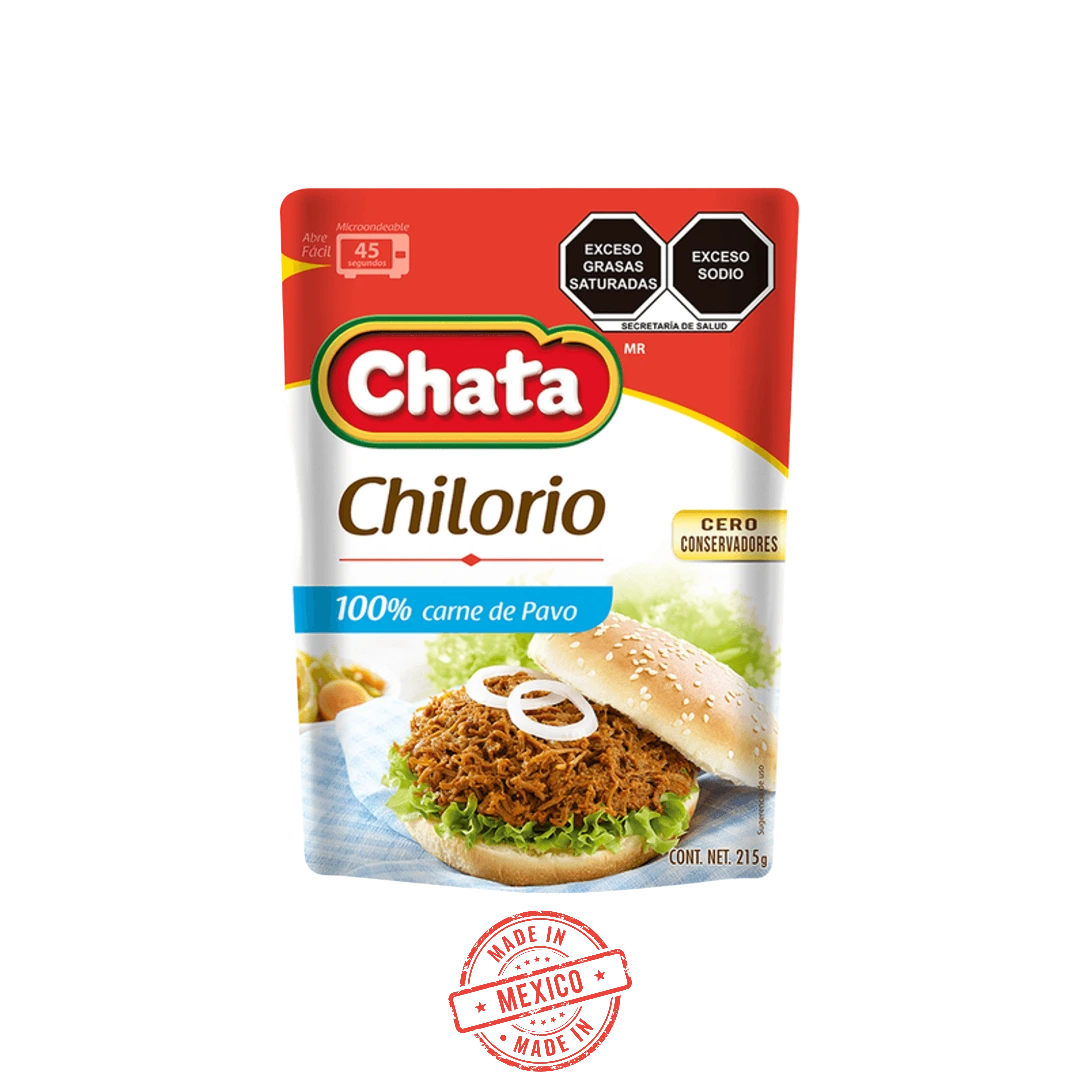 Chilorio de Pavo Chata 215g