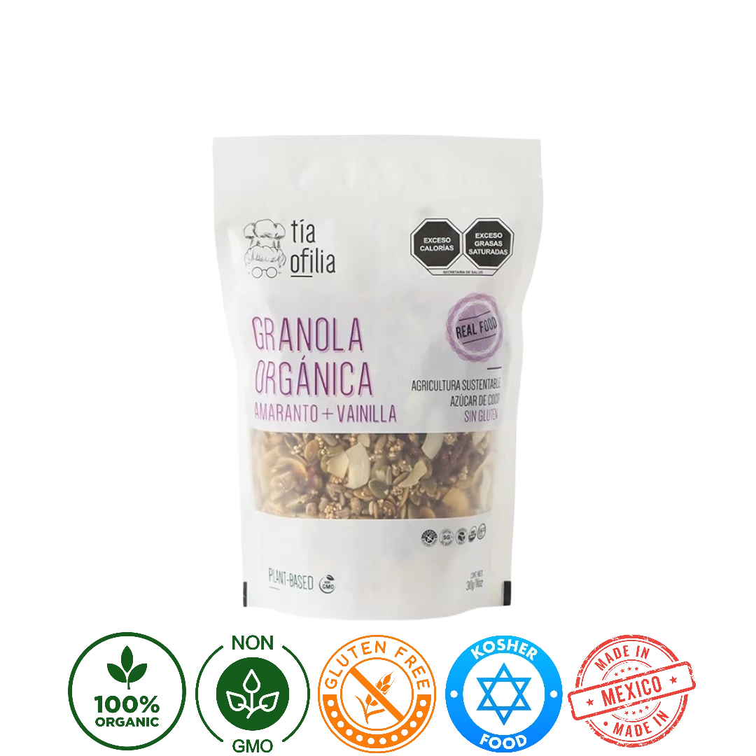 Granola con Amaranto y Vainilla Tía Ofilia 310g