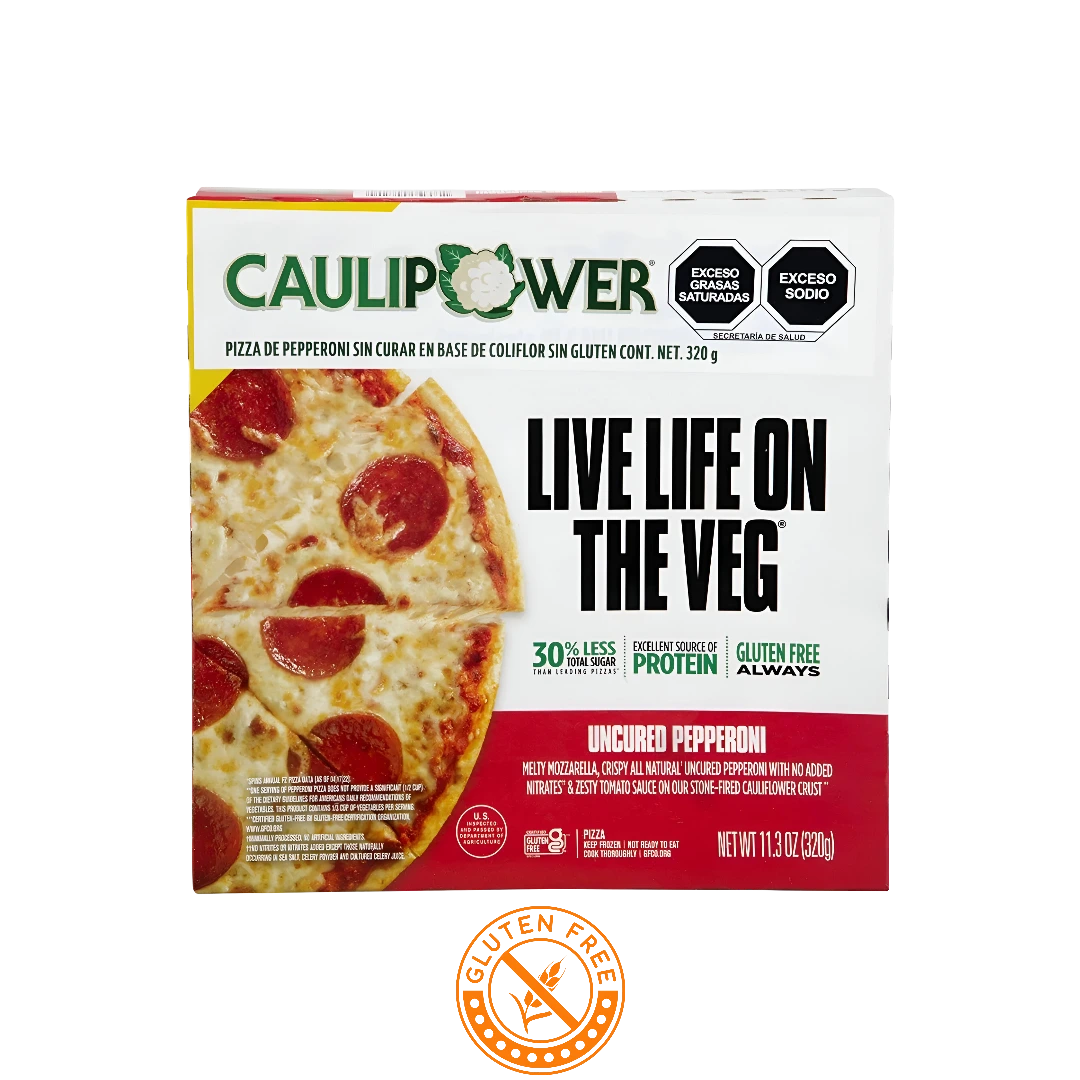 Pizza de Pepperoni base de Coliflor CauliPower 320g