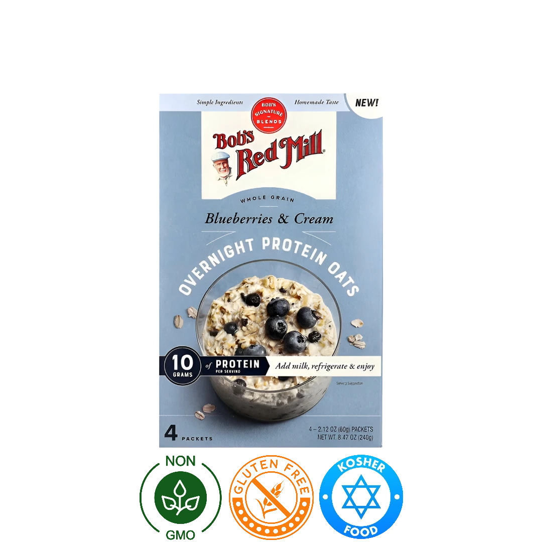 Avena con Arandanos Overnight Alta en Proteina Red Bobs Mills 240g